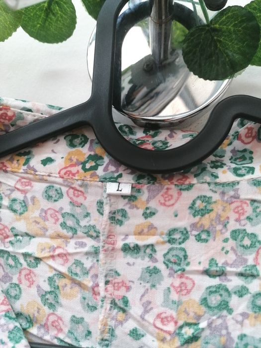 Vestido Maxi com mini flores