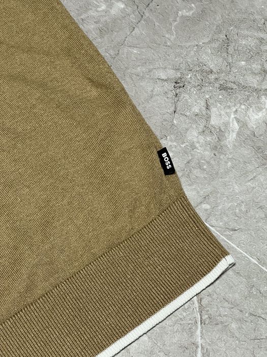 Лляна футболка BOSS (оригінал, нова колекція)