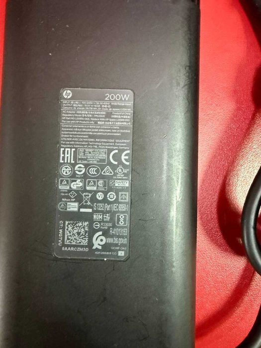 Зарядне до ноутбука HP adapter 200w/230w/330w  Blue Pin