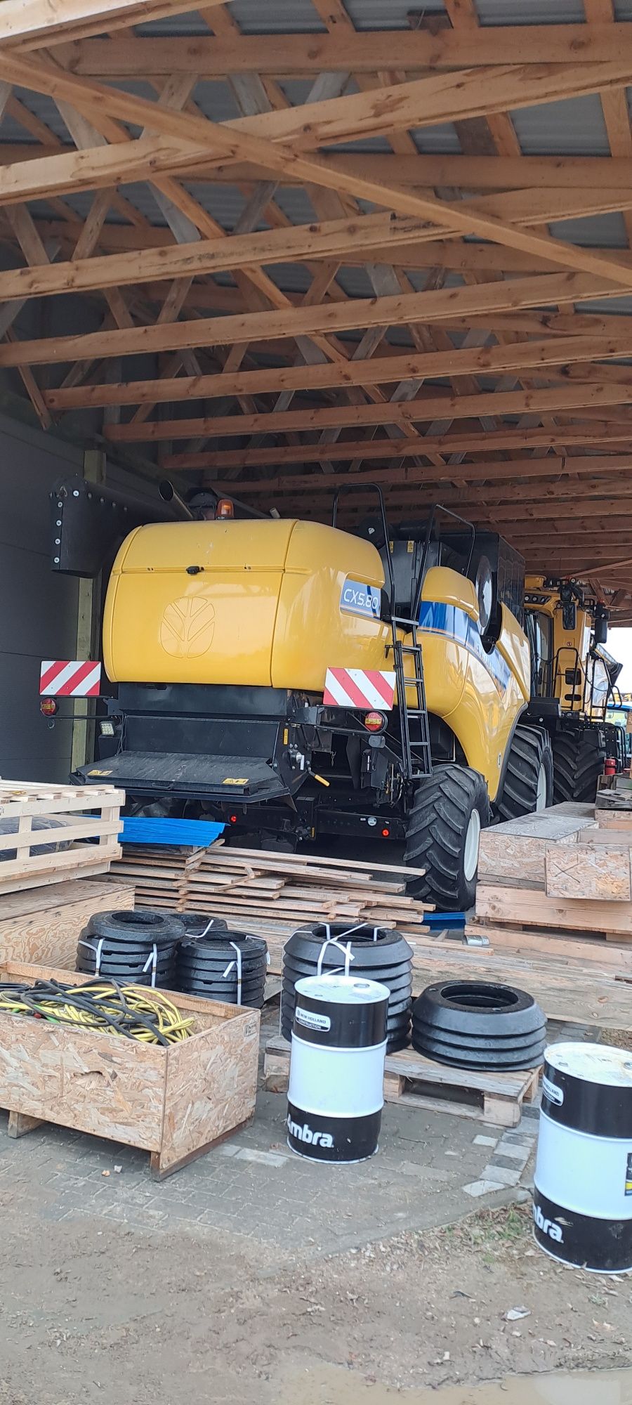 Kombajn zbożowy New Holland CX5.80 heder 5,48 m VF Varifeed