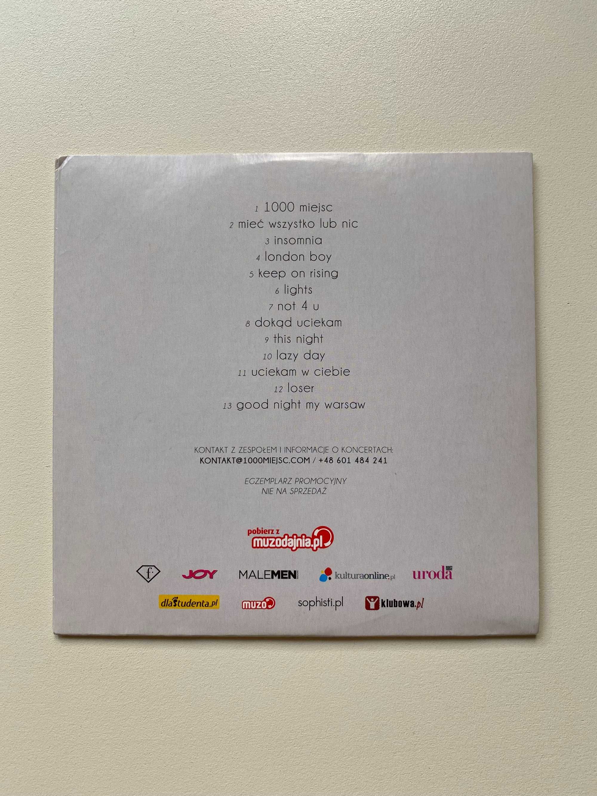 Ada Szulc i DJ Adamus - 1000 miejsc [CD]