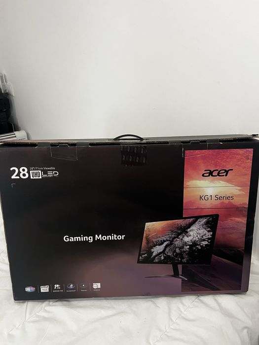 Monitor Acer KG281Kbmiipx TN 28" 4K UHD 16:9 60Hz FreeSync