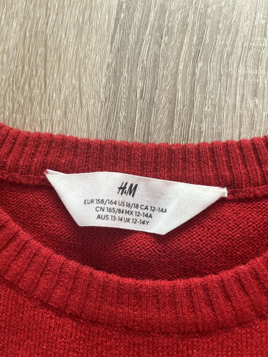Sweter świąteczny h&m rozm. 156/164
