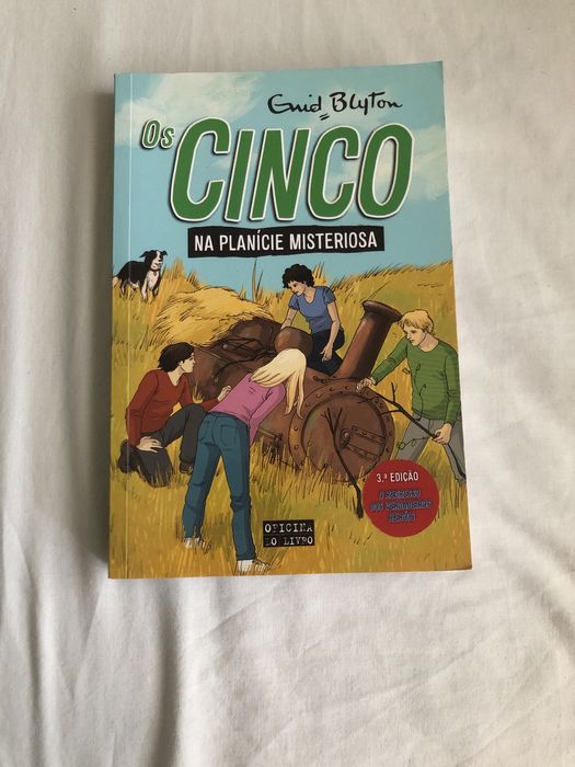 livro- os cinco na planíce misteriosa