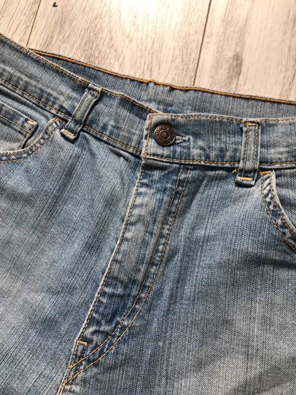 Levi's flare vintage wysoki stan dźinsy jeansy dzwony szerokie damskie