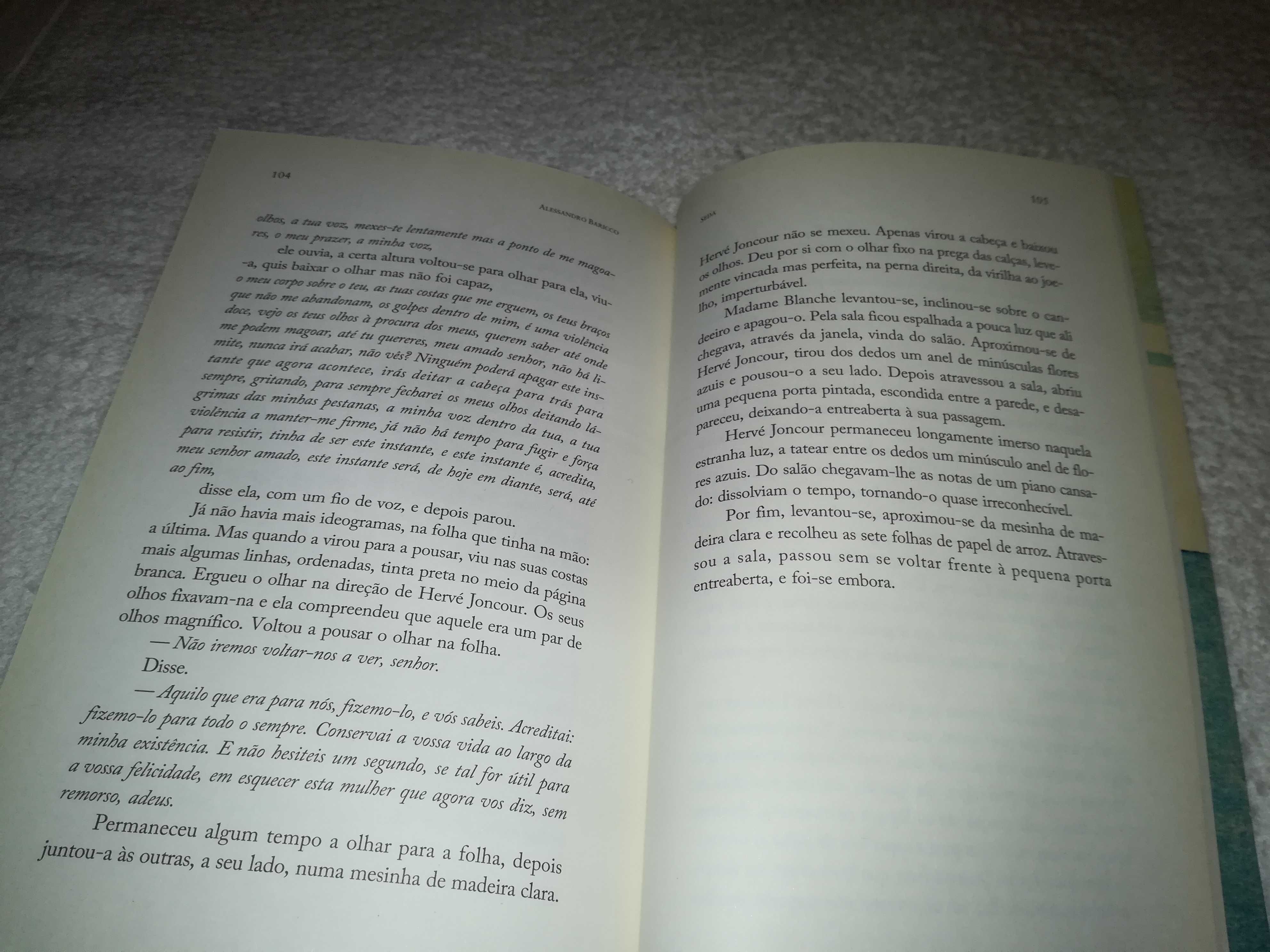seda (alessandro bricco) 1ª edição 2016 livro
