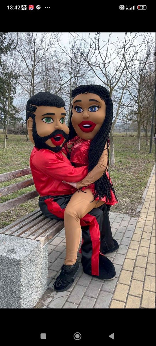 Żywa maskotka dla animatorów