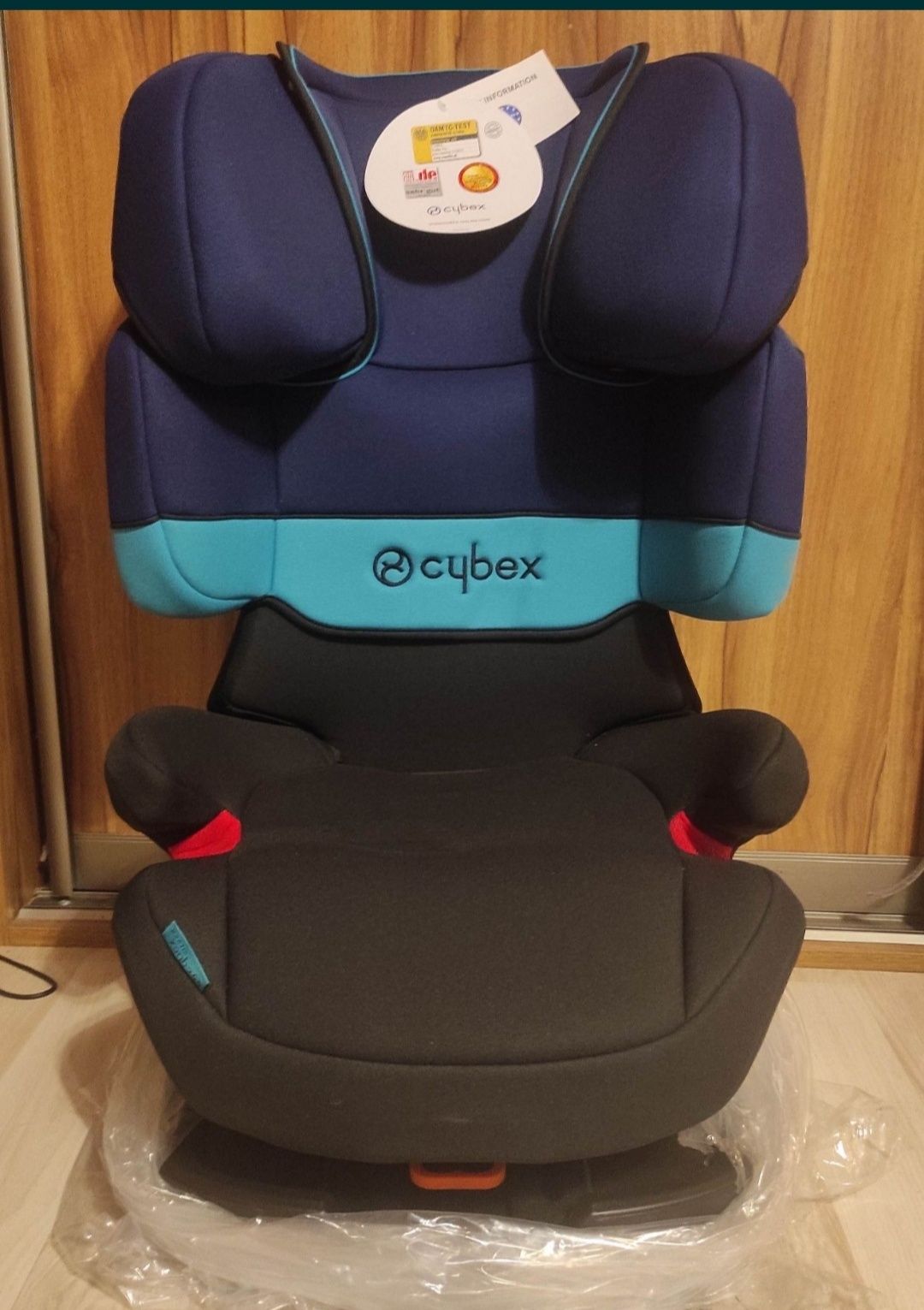 Fotelik samochodowy Cybex 15-36kg, ISOFIX, funkcja spania, ADAC