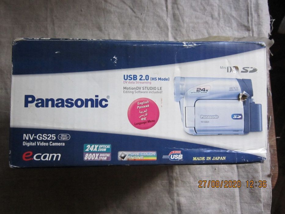 Продам недорого видеокамеру Panasonic NV-GS25 (Mini DV)