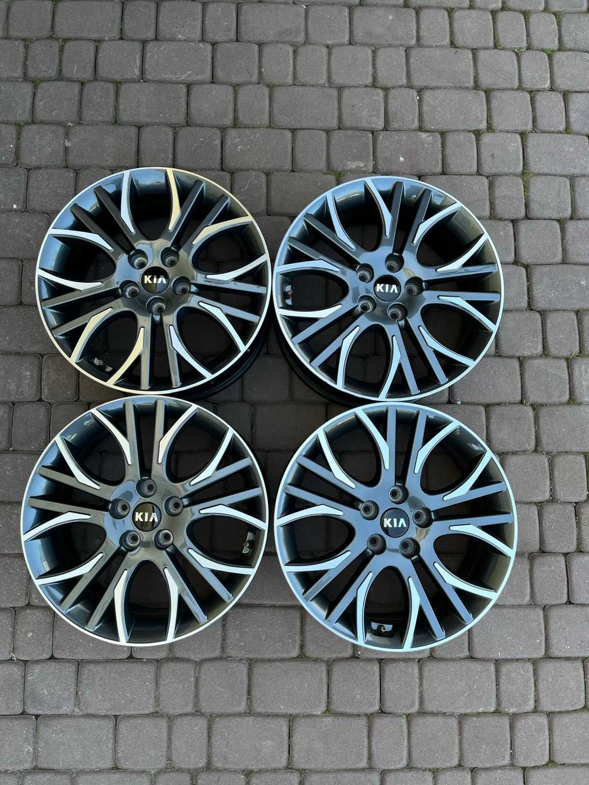 Oryginalne alufelgi Kia 5x114,3 18 cali CZUJNIKI Ceed Pro Soul Optima