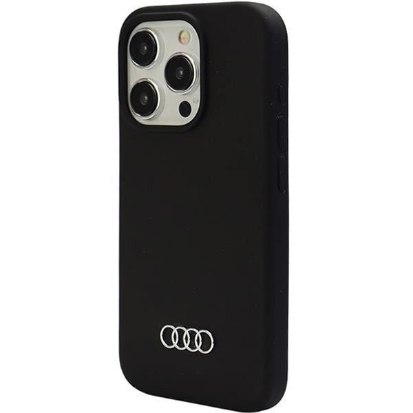 Etui Audi Silicone Case Do Iphone 15 Pro Max - Czarne