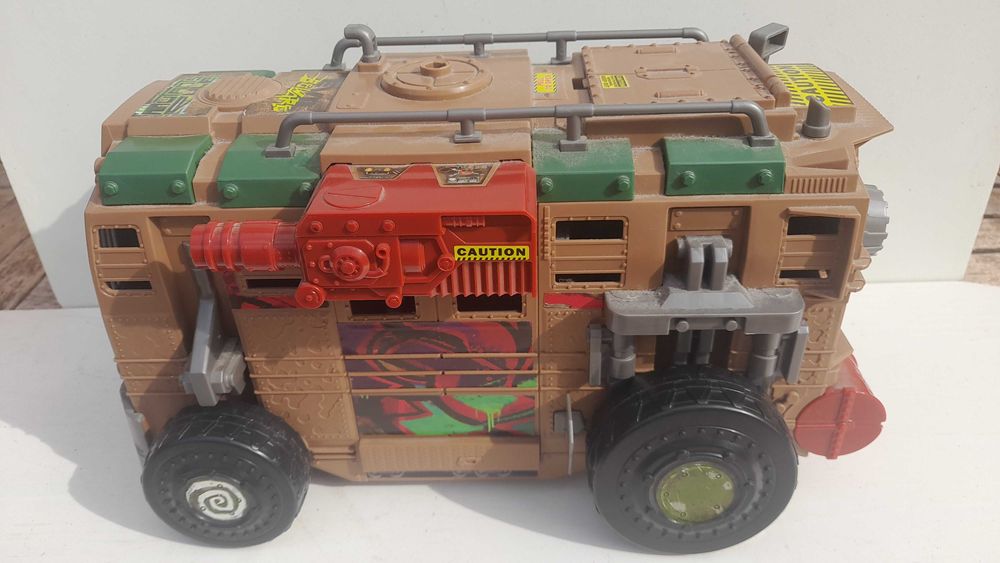 Carro das tartarugas ninja