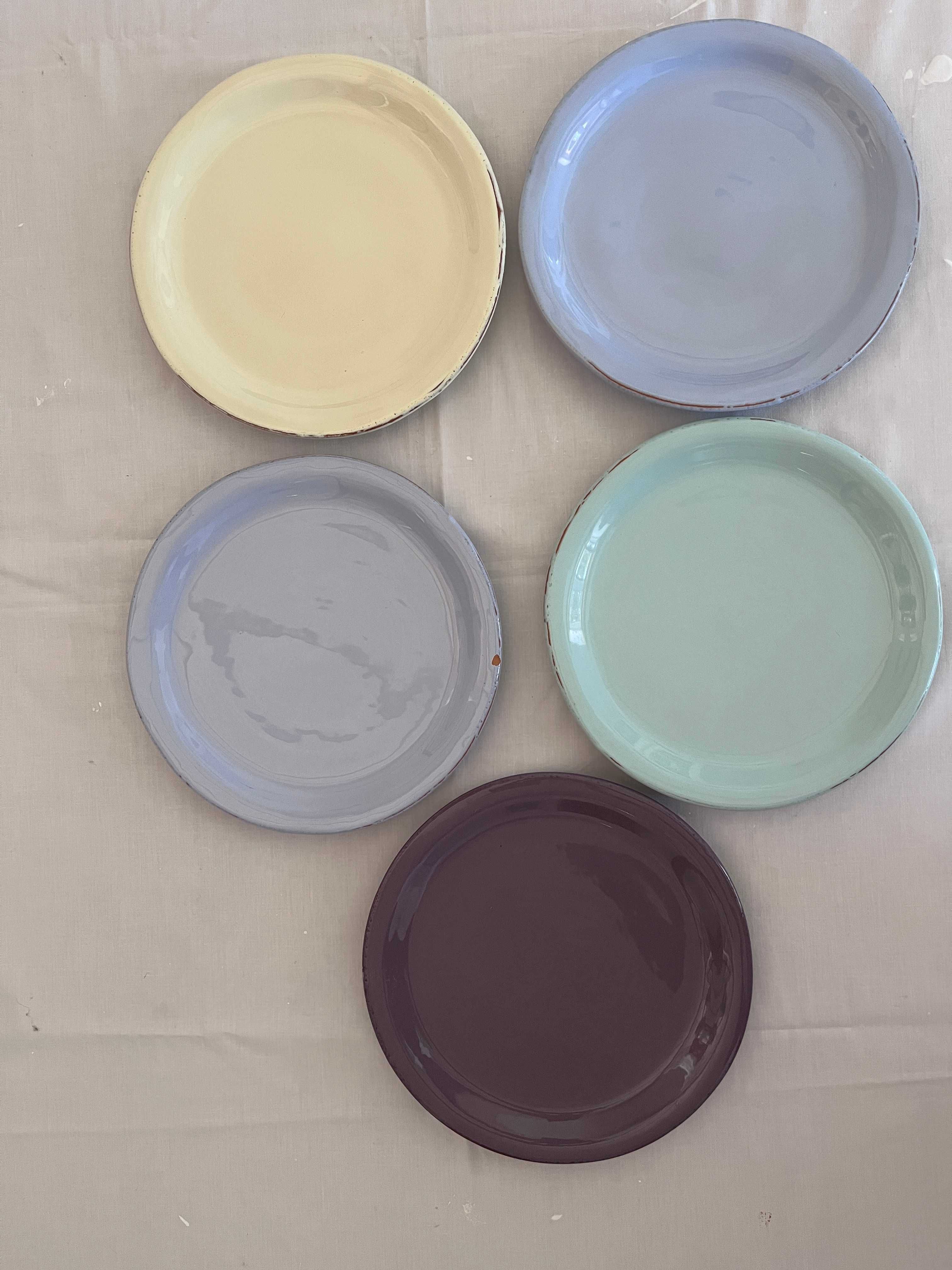 Casagent pratos pequeno cerâmica danish design made in Italy