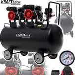 KRAFT&DELE Kompresor Sprężarka Bezolejowy 100l 230v 2x1,5kw KD1387