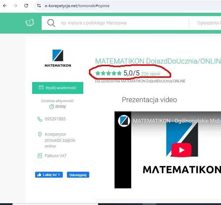 Korepetycje JEZYK POLSKI Online | Matura | Podstawa | Rozszerzenie