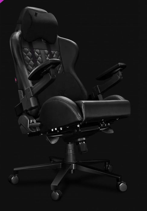 Fotel gamingowy YUMISU 2050X (Czarny)