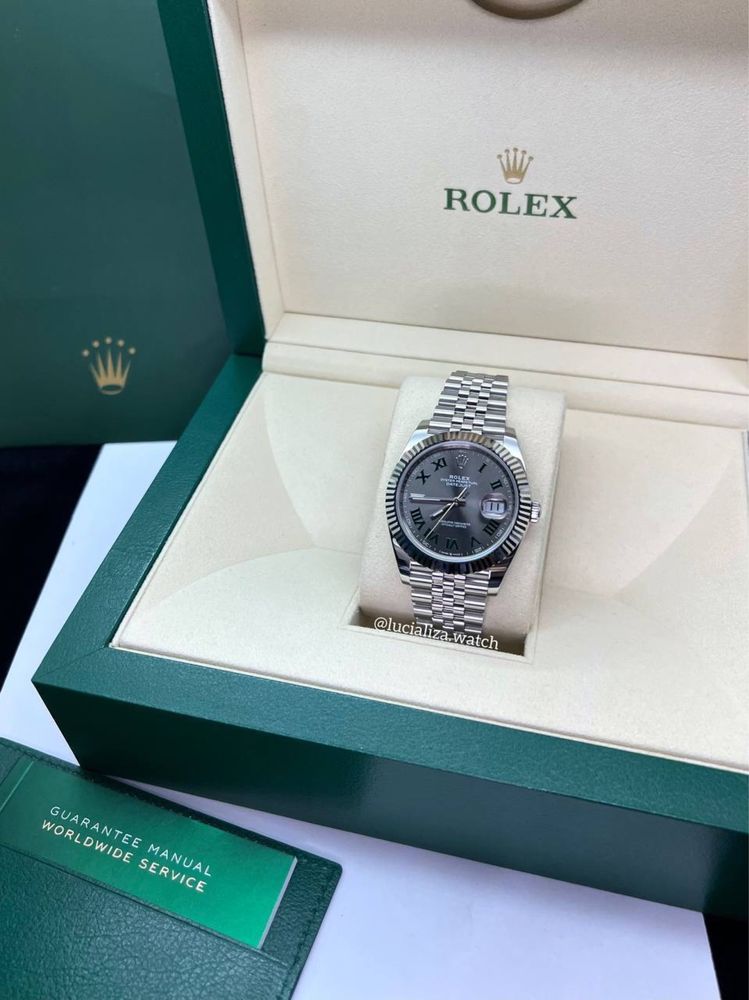 Новые Часы ROLEX Datejust Сталь/Золото 41mm