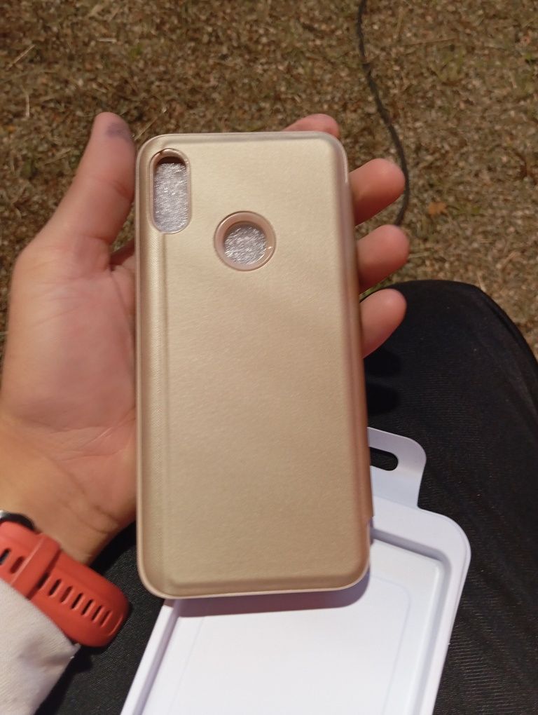Inteligente etui na aplikację złote Xiaomi redmi7