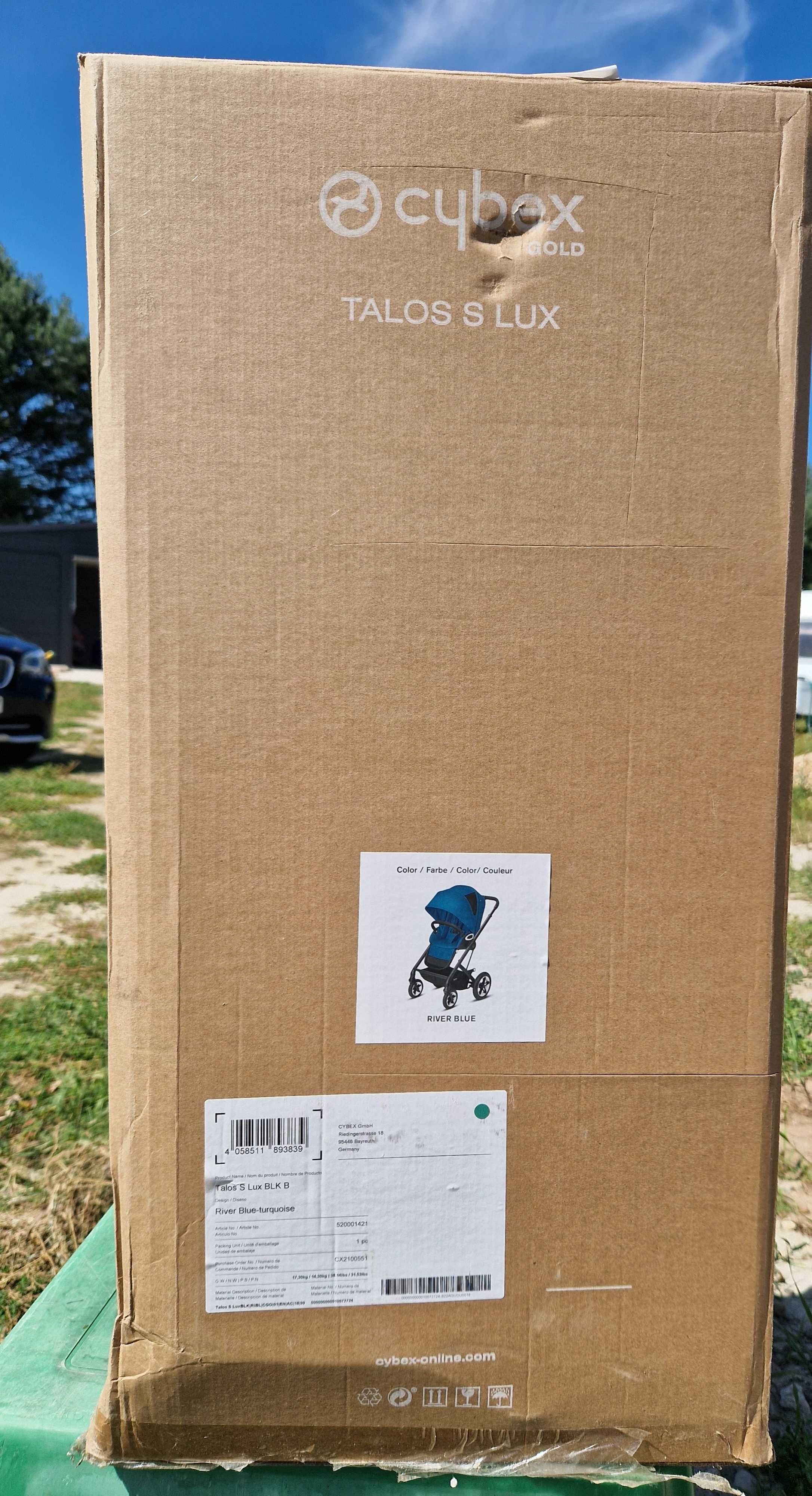 Wózek spacerówka cybex talos s lux