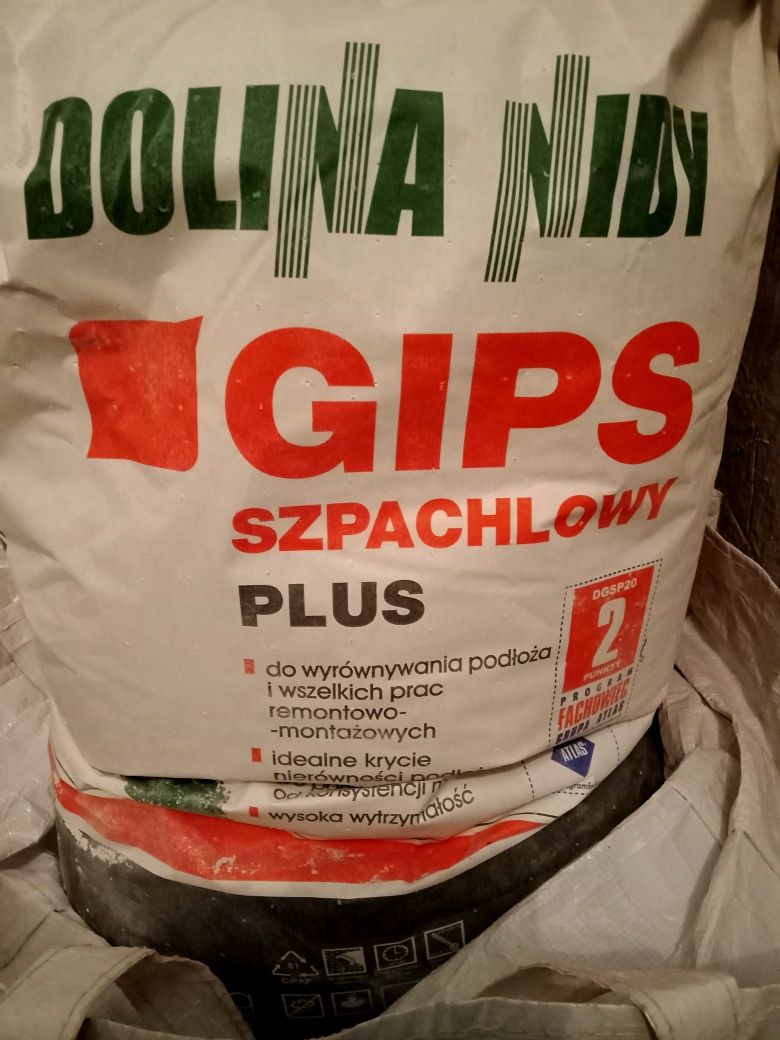 Gips budowlany 20kg X2 sztuki