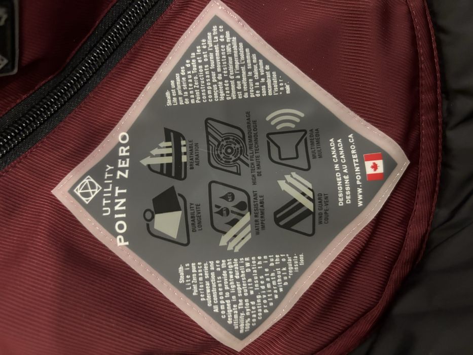 Чоловіча зимова пухова куртка Point Zero (Canada) Розмір M Оригінал