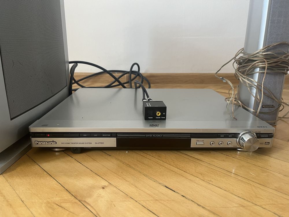 Kino domowe Panasonic SA-HT850 + SB-WA340 + 2x SB-FS900 + SB-PC701