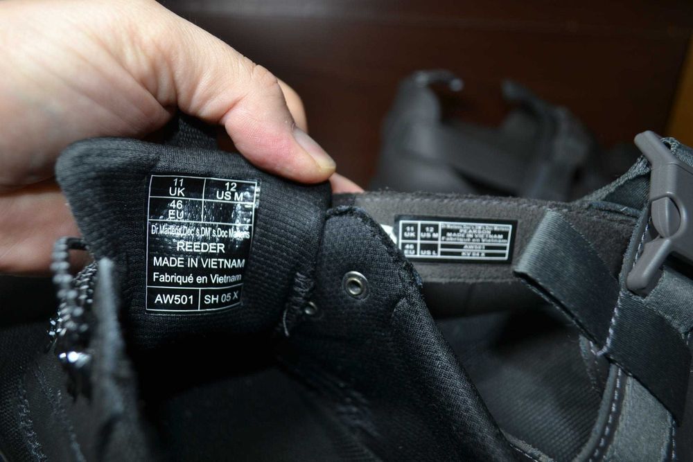 dr. martens pearson reeder 46р туфли сандалии оригинал