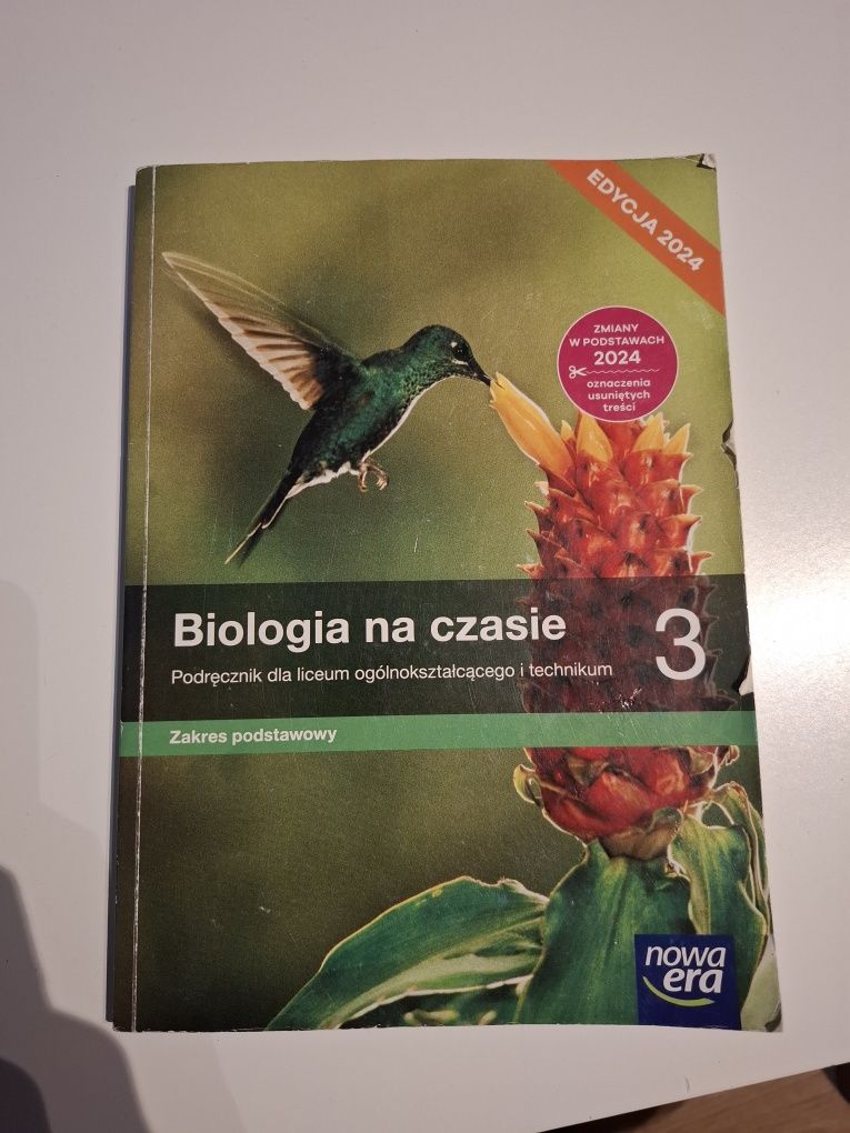 Biologia na czasie klasa 3 liceum podręcznik