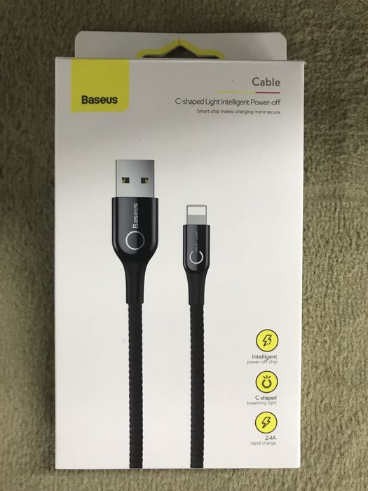 Провід ф. Baseus до телефону Apple 5-14