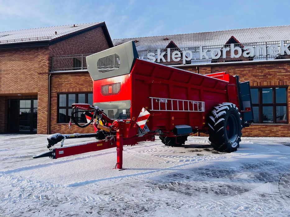 Unia APOLLO 14 PREMIUM jednoosiowy rozrzutnik obornika  Rozrzutnik obornika Unia Apollo 14 PREMIUM jednoosiowy dostawa od ręki