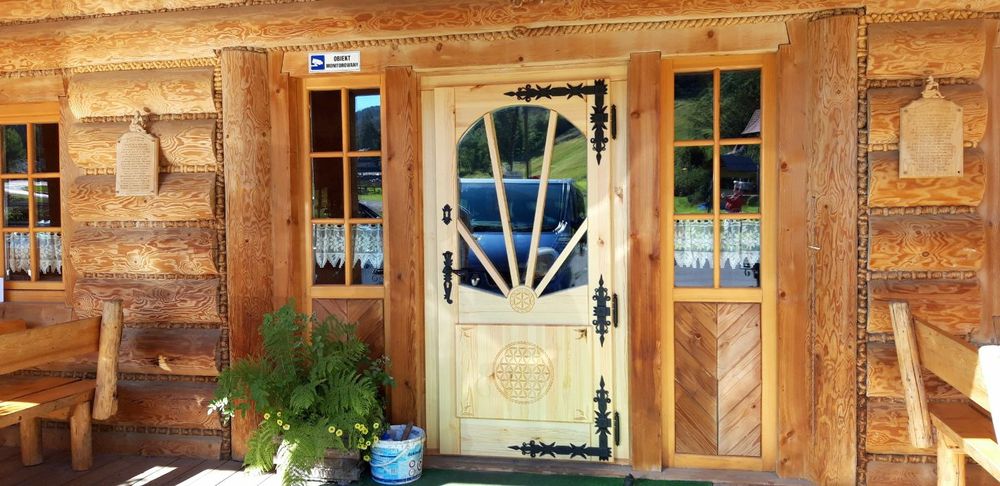 Drzwi Goralskie zewnętrzne, wejściowe, producent G4