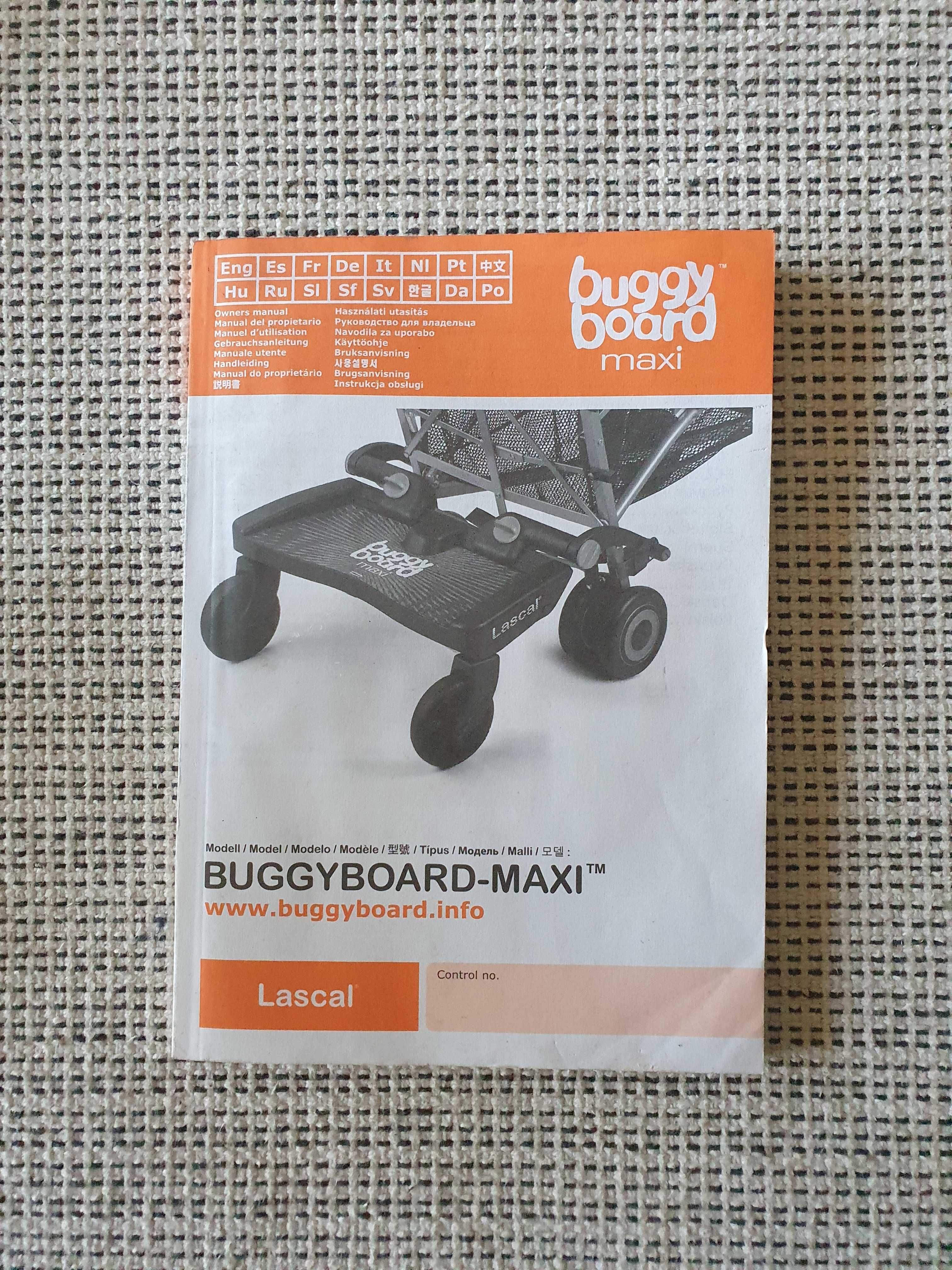 Patim lascal buggy board