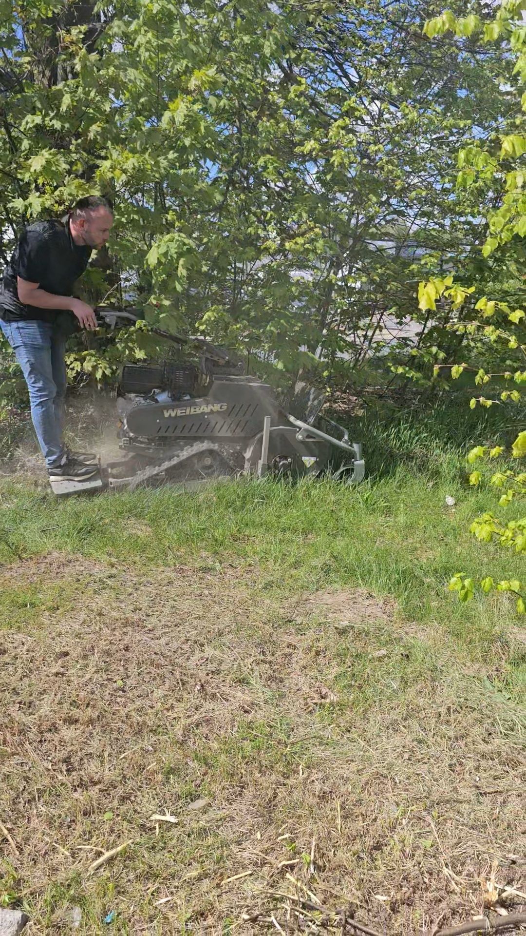 Usługi mulczerem ,kosiarka bijakowa