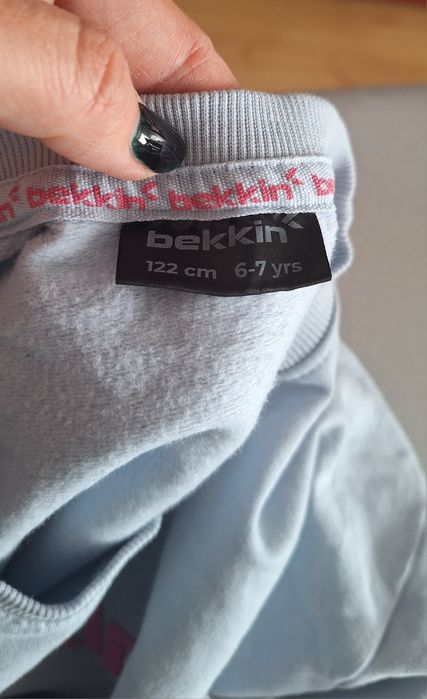 Ciepła bluza Bekkin 122 dla dziewczynki