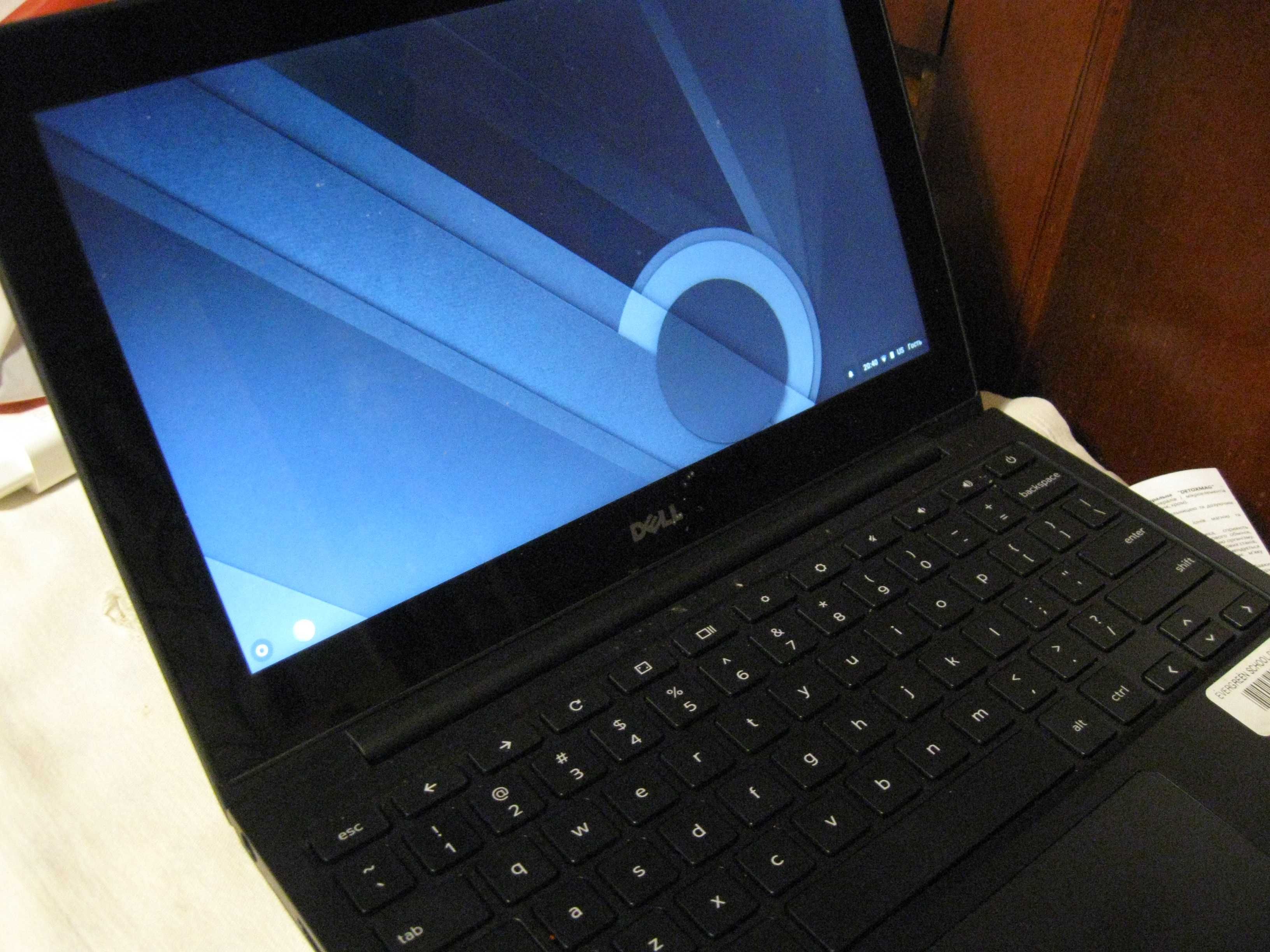хромбук Dell Chromebook ноут ультра нет