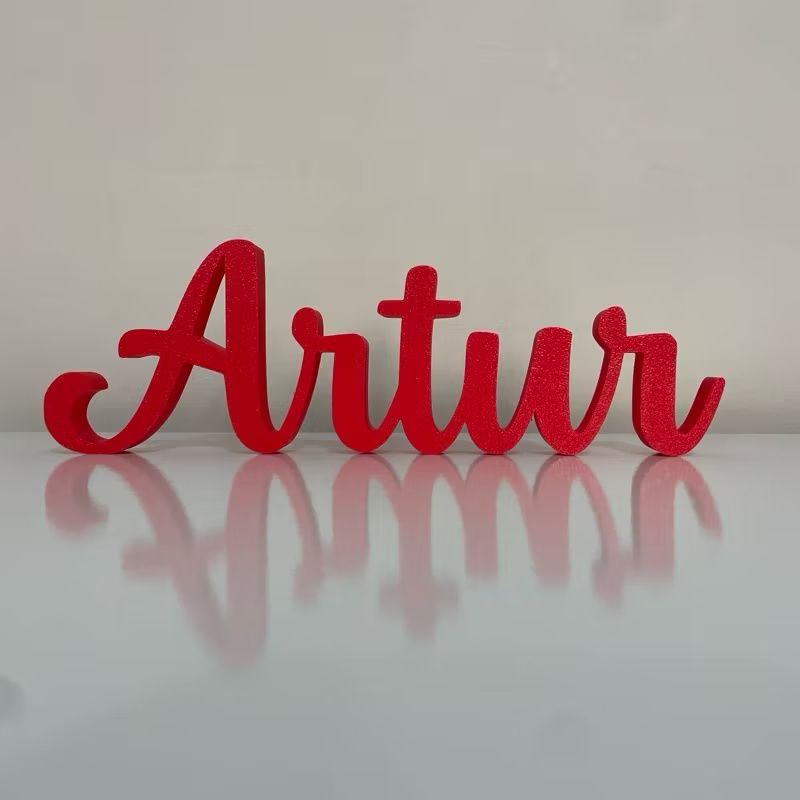 Nomes decorativos 3d