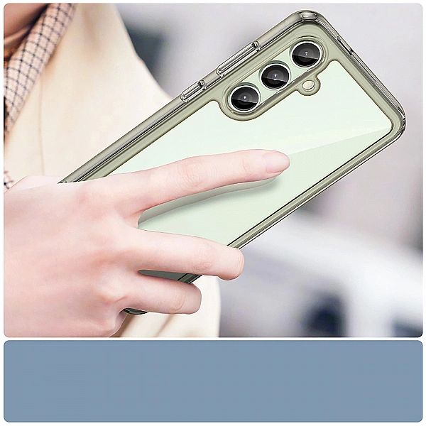 Etui silikonowe Outer Space Case z żelową ramką do Samsung Galaxy S24