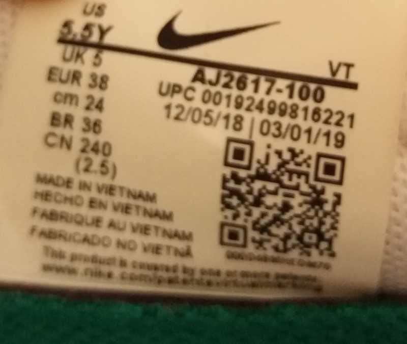 Buty Nike Vapormax vn 2019 roz.38 st.B.Dobry