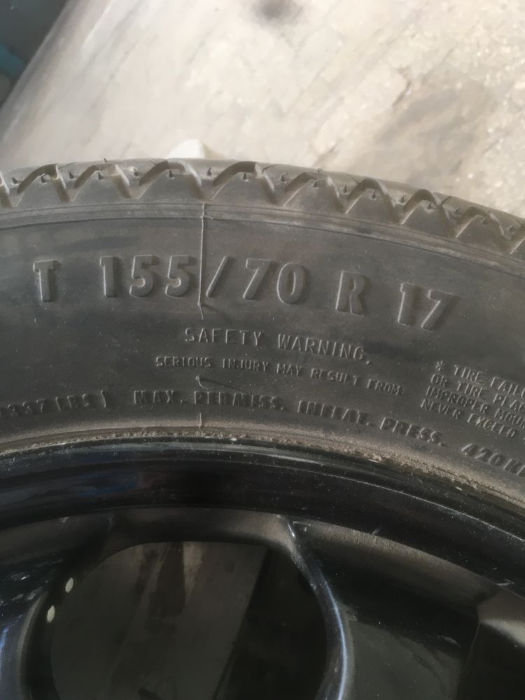 Докатка запаска 155/70 R17 Continental