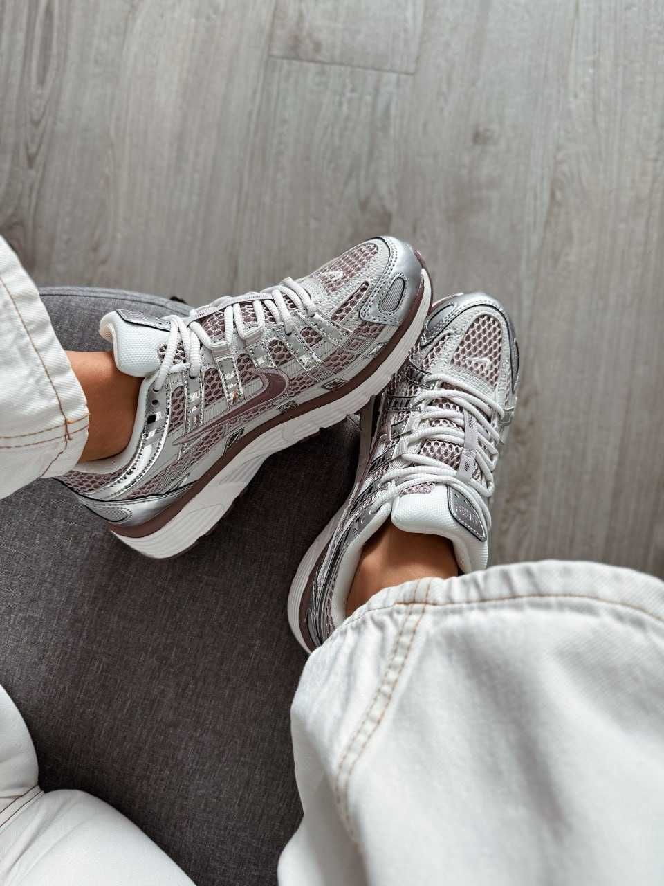 Кросівки Nike P-6000 Platinum Violet Vast Grey premium