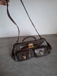 Torba Vintage Intermoda Styl Lekarzówka Kufer Skórzana Retro PRL