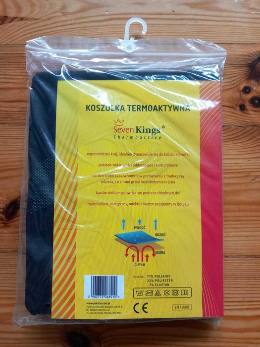 Koszulka termoaktywna, bielizna termiczna Seven Kings NOWA rozmiar L