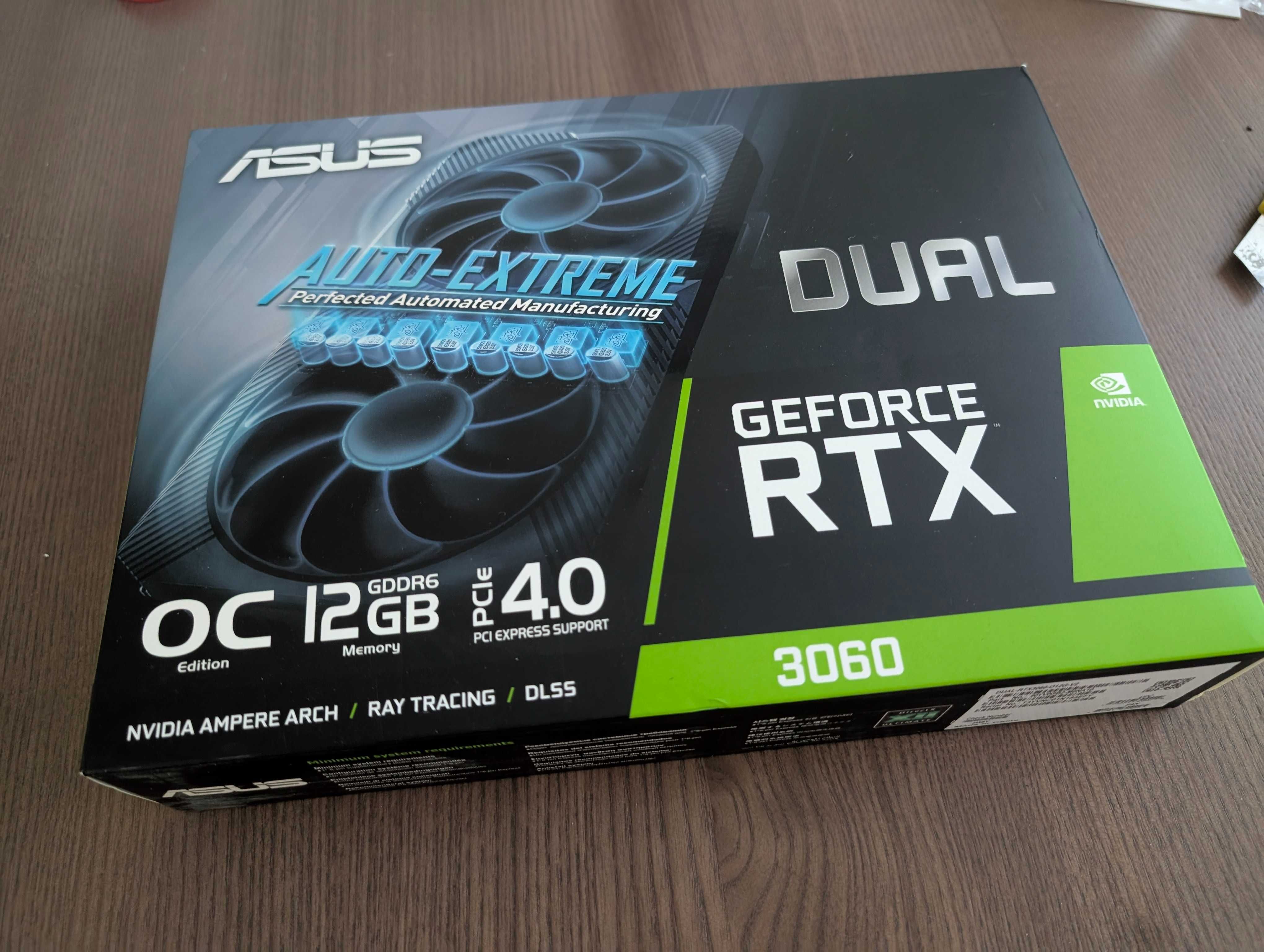 Відеокарта Asus PCI-Ex GeForce RTX 3060 12GB GDDR6