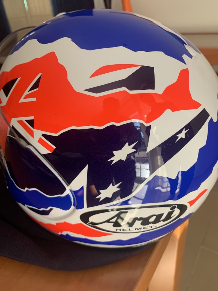 Capacete ARAI modelo Doohan de coleção