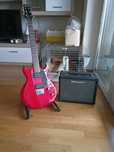 Gitara elektryczna Ibanez + piec wzmacniacz Blackstar + akcesoria