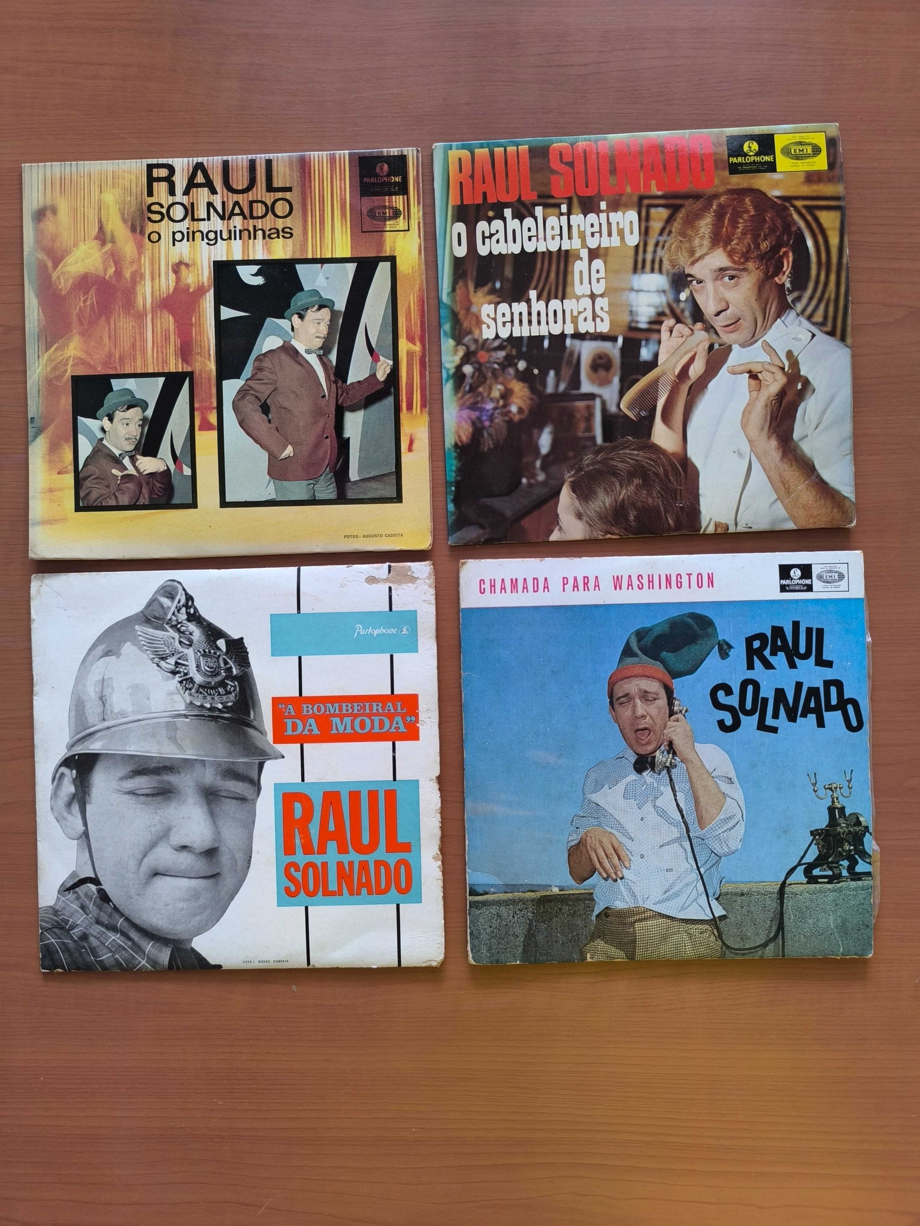 Lote de discos Pequenos Raul Solnado