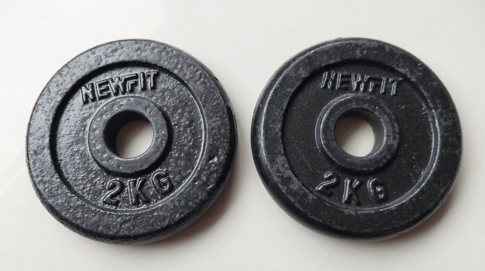 Discos em ferro fundido 2 kg