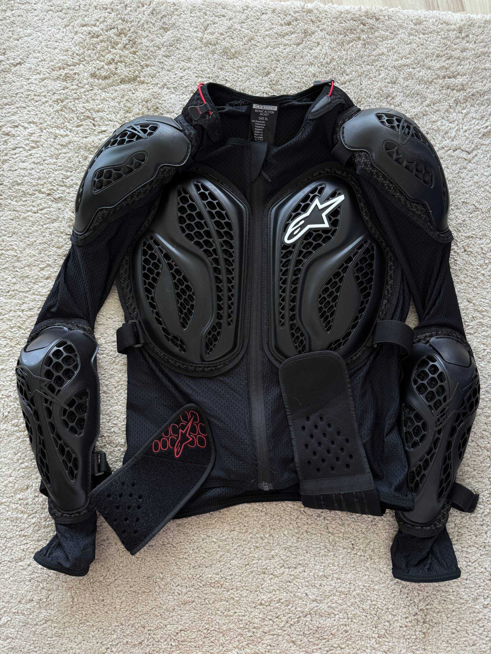 Моточерепаха Alpinestars Bionic Action, разм. XL и М, сост. 10/10
