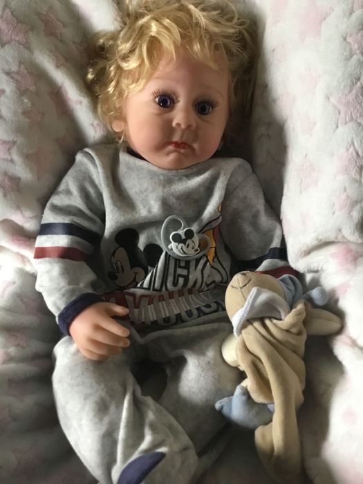 Boneca bebé reborn(artigos novos)