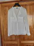 Kremowa bluzka Massimo Dutti